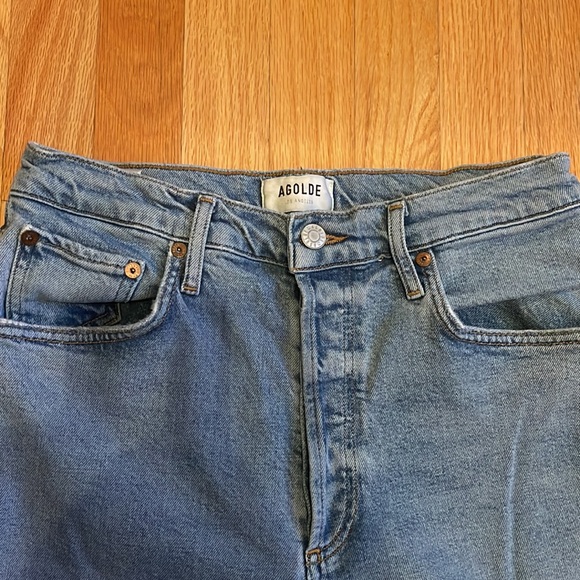 AGOLDE Riley High Rise Straight Crop - Picture 2 of 6